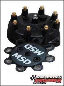 MSD-84313  MSD Distributor Cap for PN 8570, 8545, 8546,  Male HEI , Small Diameter (Black)